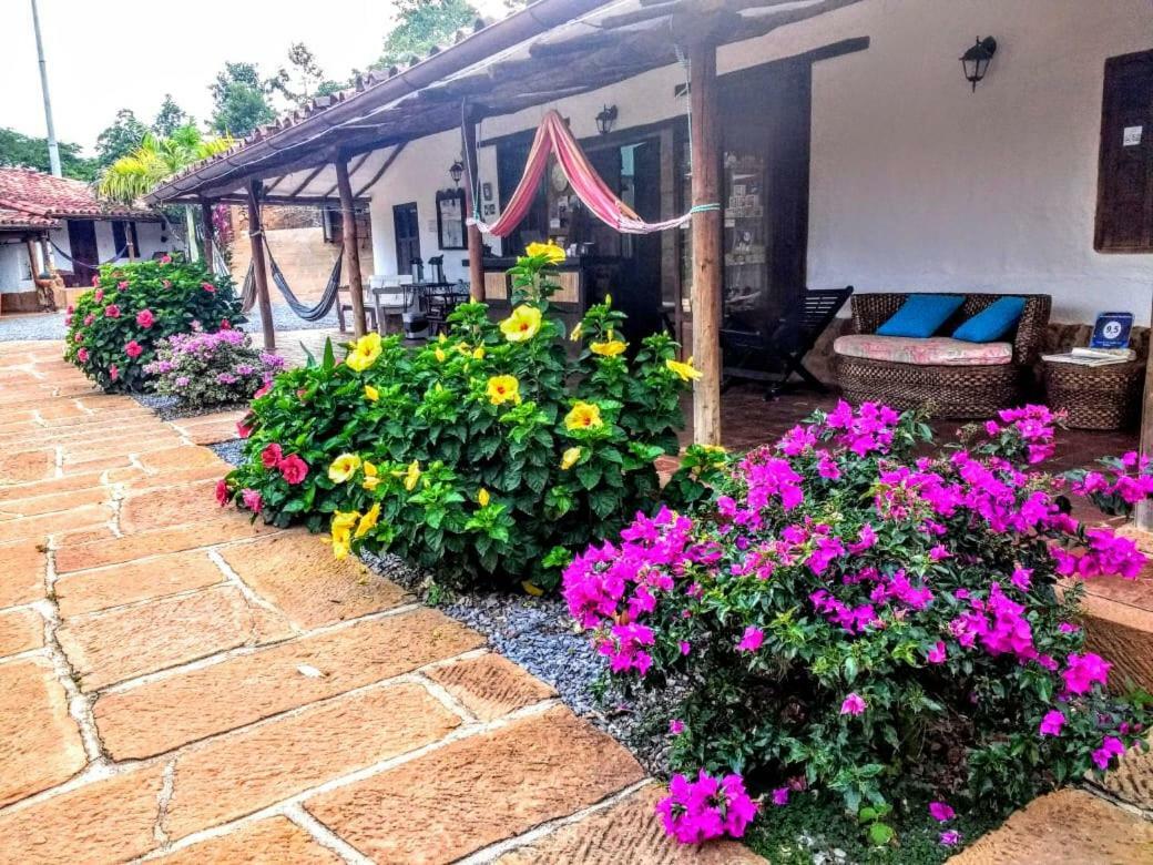 La Loma Hotel Barichara Exterior photo
